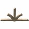 Ekena Millwork Redmond Rough Sawn Timber Gable Bracket, Douglas Fir, 84"W x 49"H x 4"D x 6"F, 14/12 Pitch GBW084X49X0406RED00RDF - alternate 2